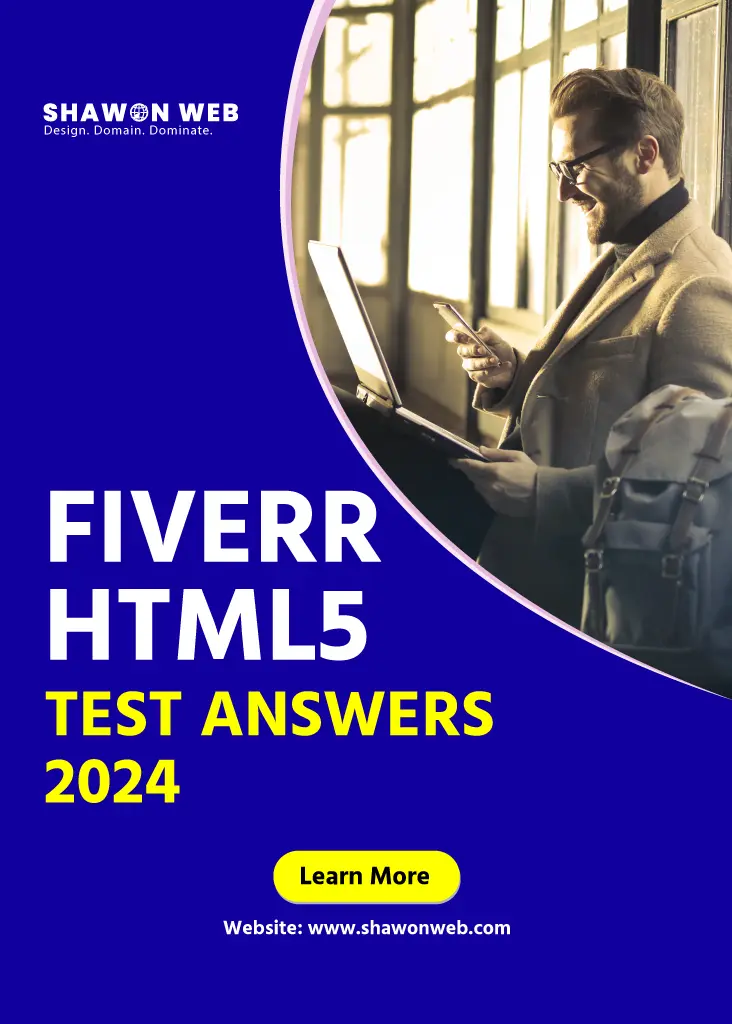 Fiverr HTML5 Test Answers 2024 Shawon Web